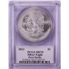 Image 2 : 2013 $1 American Silver Eagle Coin PCGS MS70 First Strike John M. Mercanti Signature