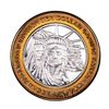 Image 1 : .999 Fine Silver New York New York Las Vegas, Nevada $10 Limited Edition Gaming Token