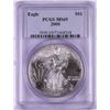 Image 1 : 2000 $1 American Silver Eagle Coin PCGS MS69