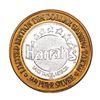 Image 2 : .999 Fine Silver Harrahs Casino Lake Tahoe, Nevada $10 Limited Edition Gaming Token