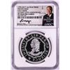 Image 1 : 1792-2017 Half Disme 1 oz. Silver Medal NGC PF70 W/Edmund C. Moy Signature