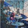 Image 3 : Mark King (1931-2014) "Sidewalk Cafe" Limited Edition Serigraph On Paper