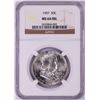 Image 1 : 1957 Franklin Half Dollar Coin NGC MS64FBL