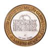 Image 2 : .999 Fine Silver New York New York Las Vegas, Nevada $10 Limited Edition Gaming Token
