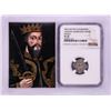 Image 1 : 1035-87 William The Conqueror Normandy Rouen Denier Coin NGC VF30 w/ Story Box