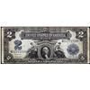 Image 1 : 1899 $2 Mini-Porthole Silver Certificate Note