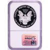 Image 2 : 2002-W $1 Proof American Silver Eagle Coin NGC PF69 Ultra Cameo