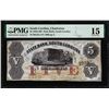 Image 1 : 1850-60s $5 State Bank South Carolina Charleston Obsolete Note PMG Choice Fine 15