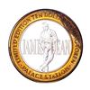 Image 1 : .999 Silver Palace Station Hotel & Casino Las Vegas $10 Limited Edition Gaming Token