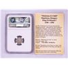 Image 2 : 1548 KB Hungary Denar 'Madonna and Child' Coin NGC AU50 w/ Story Box