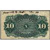 Image 2 : March 3, 1863 Fourth Issue Ten Cent Fractional Currency Note