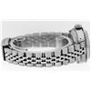 Image 4 : Rolex Ladies Stainless Steel Black Diamond & Sapphire Datejust Wristwatch