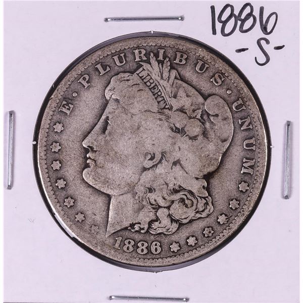 1886-S $1 Morgan Silver Dollar Coin