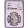 Image 1 : 1878-S $1 Morgan Silver Dollar Coin NGC MS63