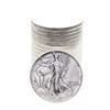 Image 1 : Roll of (20) Brilliant Uncirculated 1988 $1 American Silver Eagle Coins