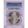 Image 1 : 1882-S $1 Morgan Silver Dollar Coin PCGS MS64