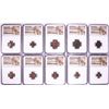 Image 1 : Lot of (10) Ancient Roman Empire Coins NGC Certified