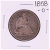 Image 1 : 1858-O Seated Liberty Half Dollar Coin
