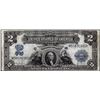 Image 1 : 1899 $2 Mini-Porthole Silver Certificate Note
