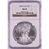 Image 1 : 2009 $1 American Silver Eagle Coin NGC MS69