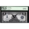 Image 1 : 1899 $1 Black Eagle Silver Certificate Note Fr.236 PCGS Very Choice New 64PPQ