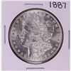 Image 1 : 1887 $1 Morgan Silver Dollar Coin