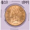 Image 1 : 1899 $20 Liberty Head Double Eagle Gold Coin