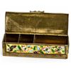 Image 3 : Lot of Two Chinese Enameled Ashtray and Box