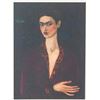 Image 1 : Mexican Lithograph Signed "Frida Kahlo"