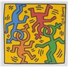 Image 1 : American Linocut on Paper Signed K. Haring