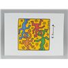 Image 2 : American Linocut on Paper Signed K. Haring
