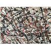 Image 1 : American Oil On Canvas Signed Jackson Pollock