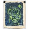 Image 2 : American Acrylic on Canvas Signed BASQUIAT