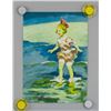 Image 2 : American Oil on Paper Signed E. Potthast