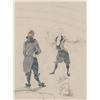 Image 1 : French Linocut on Paper Signed T-Lautrec