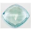 Image 3 : 95.45ct Cushion Cut Blue Natural "Aquamrine" GGL