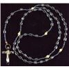 Image 1 : Bead Necklace with Crucified Christ
