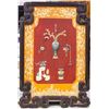 Image 2 : Chinese Imperial Cloisonne Deco Wall Panel