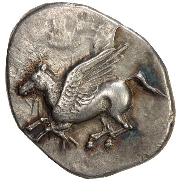 ACARNANIA: Leukas, AR stater (8.66g), ca. 320-280 BC. VF