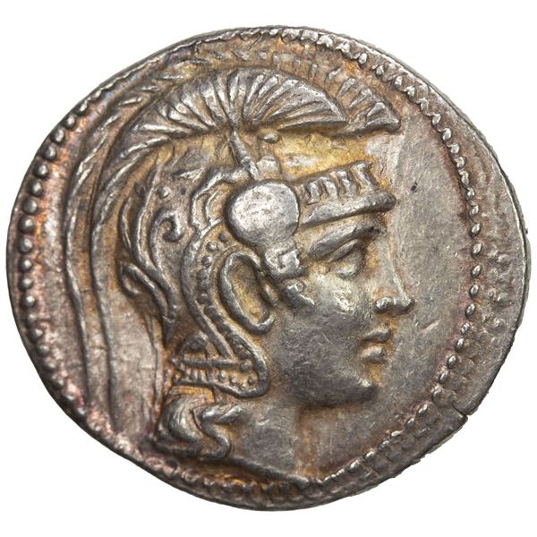 ATTICA: Athens, AR tetradrachm (17.11g), 165/4 BC. VF