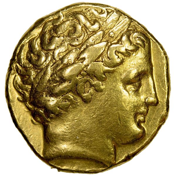 MACEDONIAN KINGDOM: Philip II, 359-336 BC, AV stater (8.55g), Magnesia on the Meander. VF