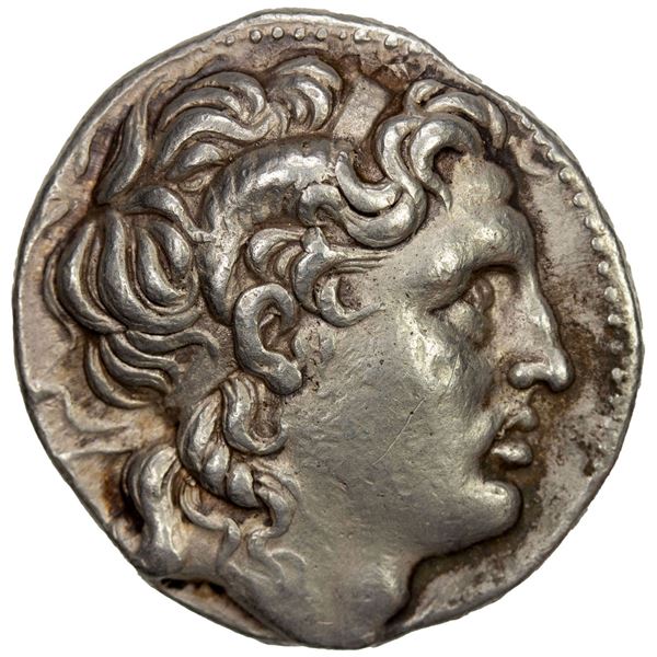 THRACIAN KINGDOM: Lysimachos, 305-281 BC, AR tetradrachm (17.11g), Amphipolis, ca. 288/7-282/1. VF