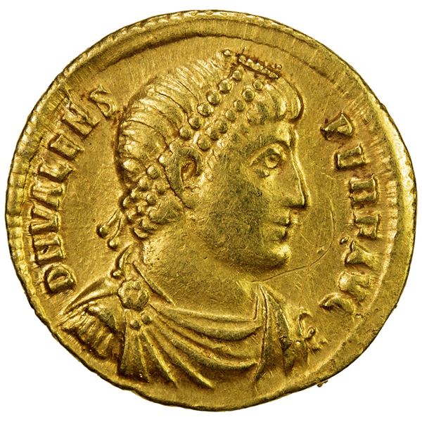 ROMAN EMPIRE: Valens, 364-378 AD, AV solidus (4.49g), Antioch. VF-EF