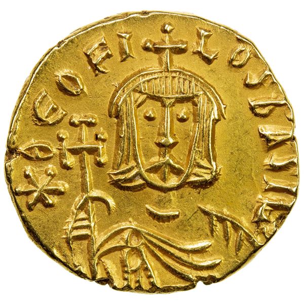 BYZANTINE EMPIRE: Theophilus, 829-842, AR solidus (3.89g), Syracuse. AU