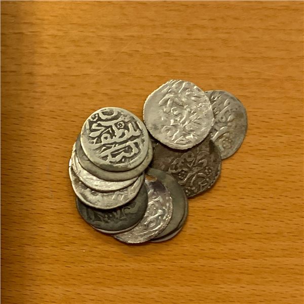 QASIMID: LOT of 15 silver coins