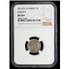 Image 3 : TURKEY: Mehmet V, 1909-1918, AR 2 kurush, Kosova, AH1327 year 3. NGC MS64+