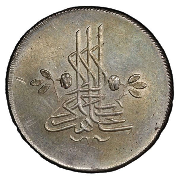 GIRAY KHANS (CRIMEA): Shahin Giray, 1777-1783, AR 40 para, Baghcha-Saray, AH1191 year 5, PCGS UNC