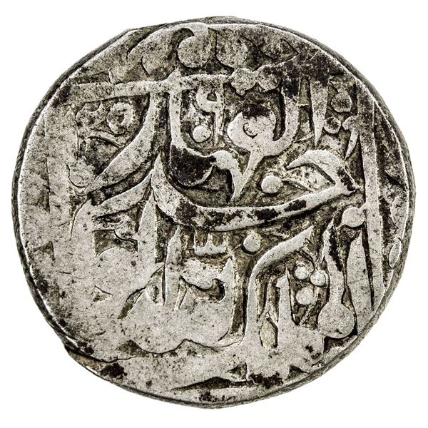 DURRANI: temp. Safdar Jang, 1842-1843, AR rupee (9.10g), Ahmadshahi, AH1259//1259. VF