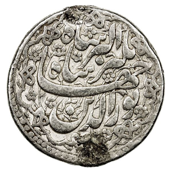 MUGHAL: Jahangir, 1605-1628, AR rupee (11.29g), Agra, AH1021 year 7. VF