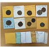 Image 1 : BARODA: LOT of 18 copper coins of the Amreli mint